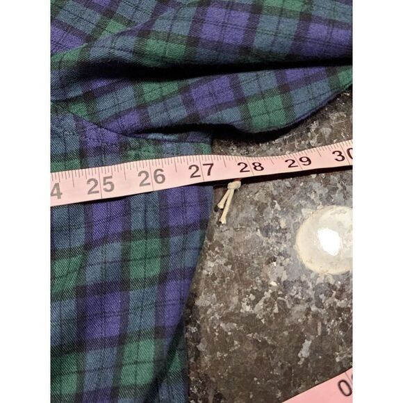 FIVE FOUR Nick Wooster 2XL Blue/Green Plaid NWT Long Sleeve Button Down Shirt - Picture 12 of 12